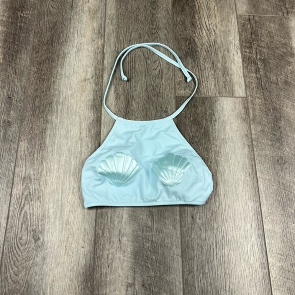 VS‎ Teal Seashell Bikini Top